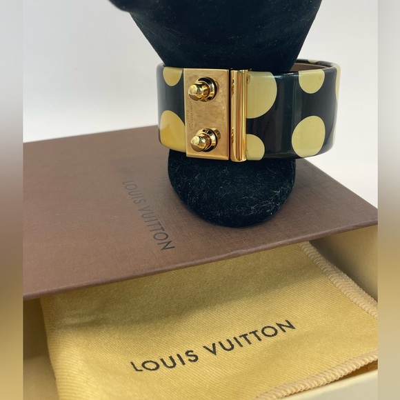 Louis Vuitton + Yayoi Kusama Infinity Dots Cuff Bracelet - Picture 1 of 8